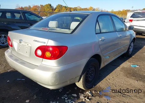 2004 Toyota Corolla Le from USA, damaged, VIN JTDBR32EX42044543
